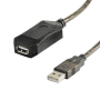 Cordon USB 2.0 A M/F ampli-15m photo du produit