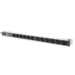 PDU aluminium 1U 12 x fiche photo du produit