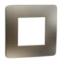 Plaque finition bronz/Blanc 1P photo du produit