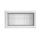 Grille double deflex. 400x120 photo du produit