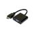 Conv HDMI M - VGA F 0.15m photo du produit