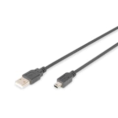 USB 2.0 cable, A - mini B (5pi photo du produit