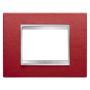 PLAQUE LUX 3P CUIR RUBIS photo du produit