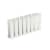 Slotted Duct, PVC,1X4X6',WHT photo du produit