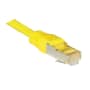 CORDON RJ45 RJ45 JAUNE CAT5E photo du produit