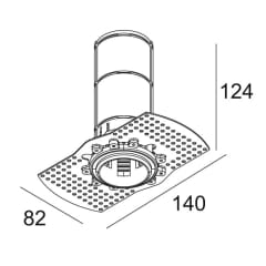 MOUNTING KIT SPY 39 TRIMLESS I photo du produit