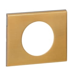 PLAQUE 1P BRONZE DORE photo du produit