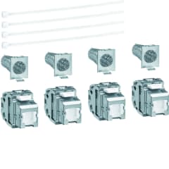 4 con. RJ45 cat.6a pr Gr3TV photo du produit