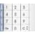 Facade clavier code Allwhite photo du produit