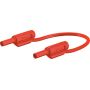 Cordon mesure 2mm 100cm rouge photo du produit