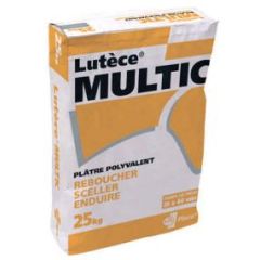 PLATRE LUTECE MULTIC 25KG photo du produit