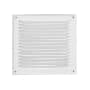 Grille aeration 230x240 blanc photo du produit