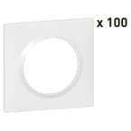 PLAQUE 1P BLANC X100 photo du produit