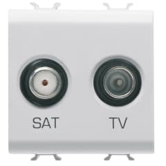 PRISE TV+SAT 2M BL AB photo du produit