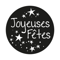 Gobo Joyeuses Fêtes Ø54mm photo du produit