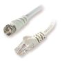 CORDON TV RJ45->TYPE F MALE 3M photo du produit