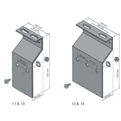 CABLE WEDGE CLAMPS MP 11 photo du produit