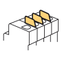 DX3 CLOISONS SEPARAT 1 MOD - P photo du produit