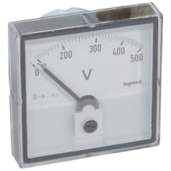 VOLTMETRE 500V FUT ROND photo du produit