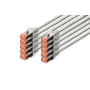 CAT 6 S-FTP LSZH 1m, X10, gris photo du produit