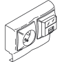 AP.S.KEVA 2P HT12 2P+T+RJ45.5E photo du produit