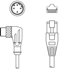 KSS ET-M12-4W-RJ45-A-P7-030 photo du produit