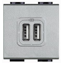 CHARG 2M 2USB A+A 2.4A 12W TEC photo du produit