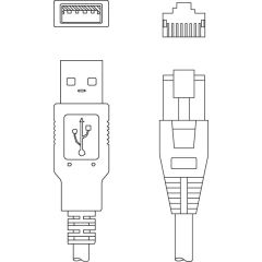 KSS CR-USB-AA-RJ41-A-T0-018 photo du produit