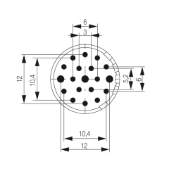 SAI-M23-SE-19-3.5MM photo du produit