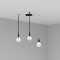 Art Lampe Suspension Noire 3L photo du produit