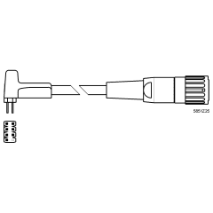 Cable de raccord 2,5m fiche 7 photo du produit