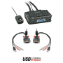 Switch KVM 2 Ports VGA, USB 2.0 & Audio, photo du produit
