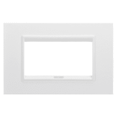 PLAQUE LUX 4P BL MONOCHROME photo du produit