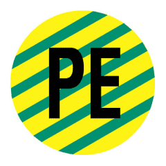 Symbole "PE" entouré photo du produit