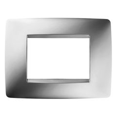 PLAQUE ONE 3P CHROME photo du produit