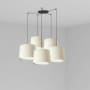 Conga Lampe Suspension Blanche photo du produit