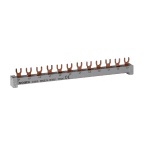 Busbar M6 63A 10mm 3 phases E photo du produit