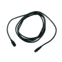 Rallonges L.1,00m câble noir photo du produit
