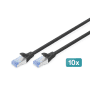 CAT 5e SF-UTP PVC 3m, X10, no photo du produit