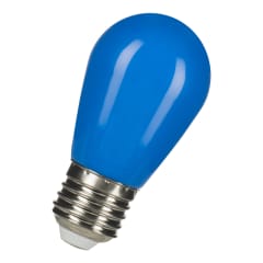 LED Party ST45 E27 1W Bleu photo du produit