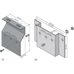 INSTALLATION SHEETS MP 28 photo du produit