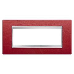 PLAQUE LUX 6P CUIR RUBIS photo du produit