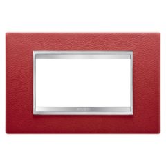 PLAQUE LUX 4P CUIR RUBIS photo du produit