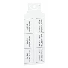Legrand Logicab Repere Vierge Adhesif Legrand Logicab Repere Vierge Adhesif