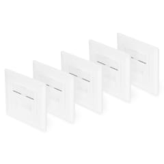 CAT 6 wall outlet, blinde, 2 photo du produit