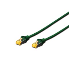 CAT 6A S-FTP LSZH, 0.25m, vert photo du produit