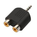 Adapt Jack 3.5 M / 2x 1 RCA F photo du produit