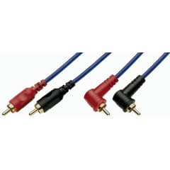 Cord aud 2 x 2 RCA, 1,50 m photo du produit