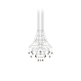 Wireflow Chandelier, Suspendue photo du produit