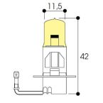 AUTO H3 24V 70W PK22S photo du produit